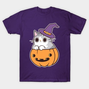 Pumpkin Cat T-Shirt